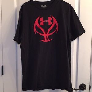 Under armour heat gear mens loose basketball tee